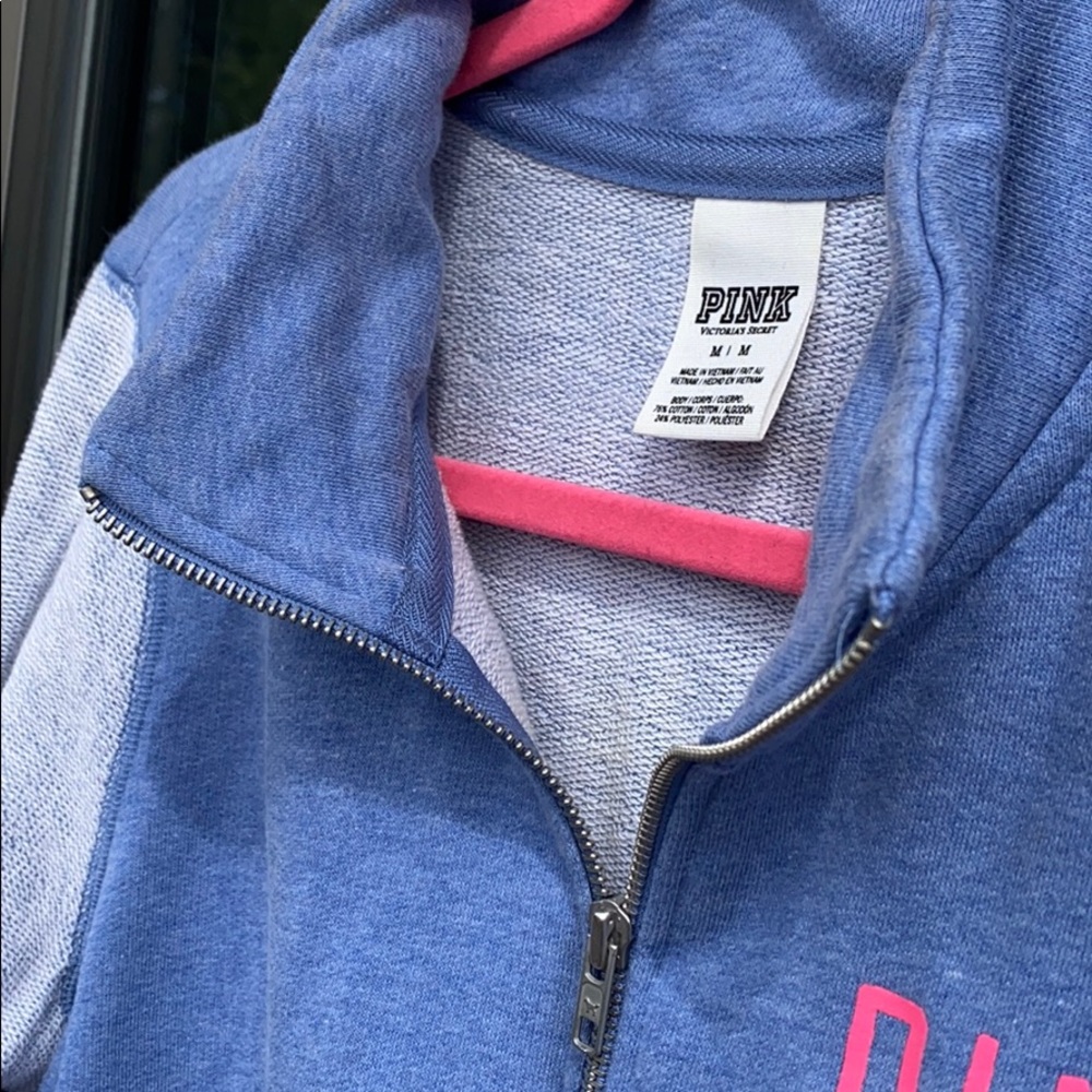 PINK quarter zip - Picture 5 of 8